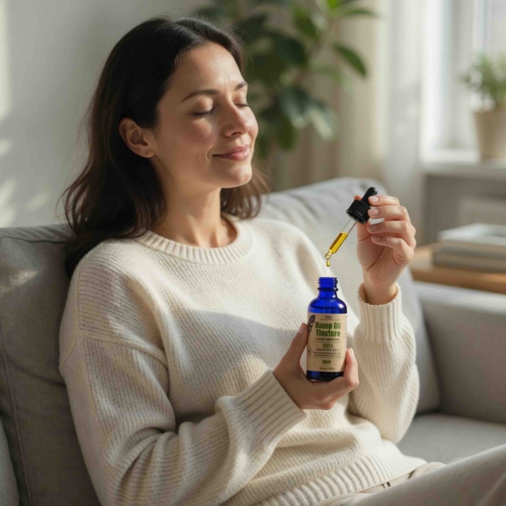 Hemp Oil Tincture THC Free