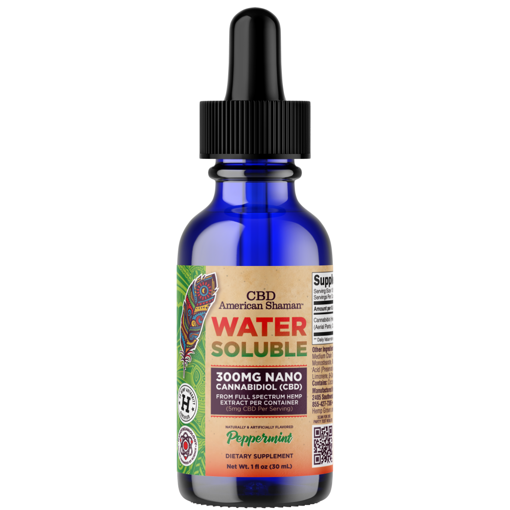 Water Soluble CBD, Full Spectrum Hemp Oil (30mL)
