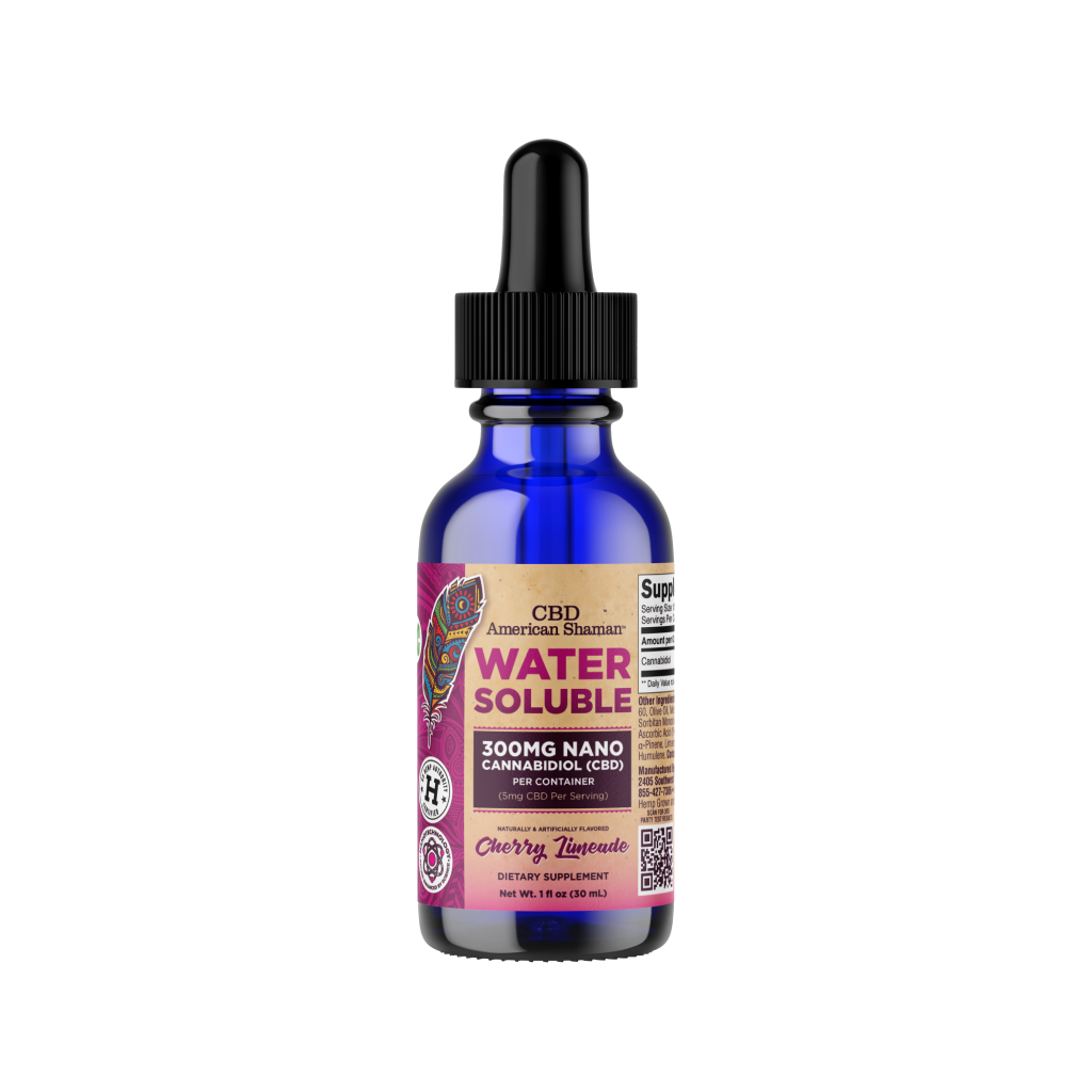 Water Soluble CBD, Hemp Oil (30mL) THC Free