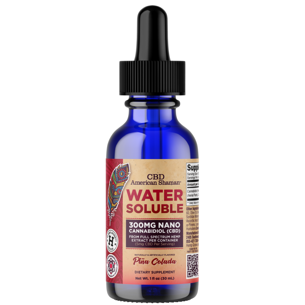 Water Soluble CBD, Full Spectrum Hemp Oil (30mL)