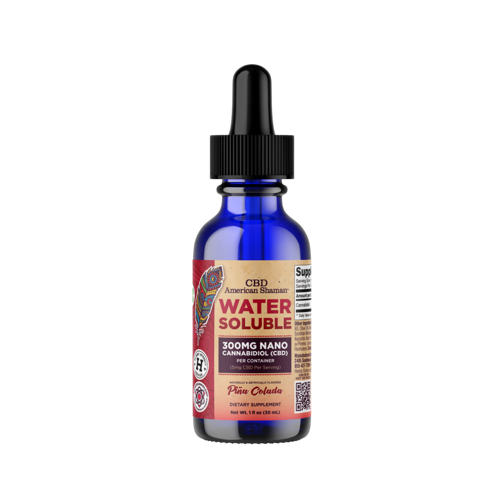 Water Soluble CBD, Hemp Oil (30mL) THC Free