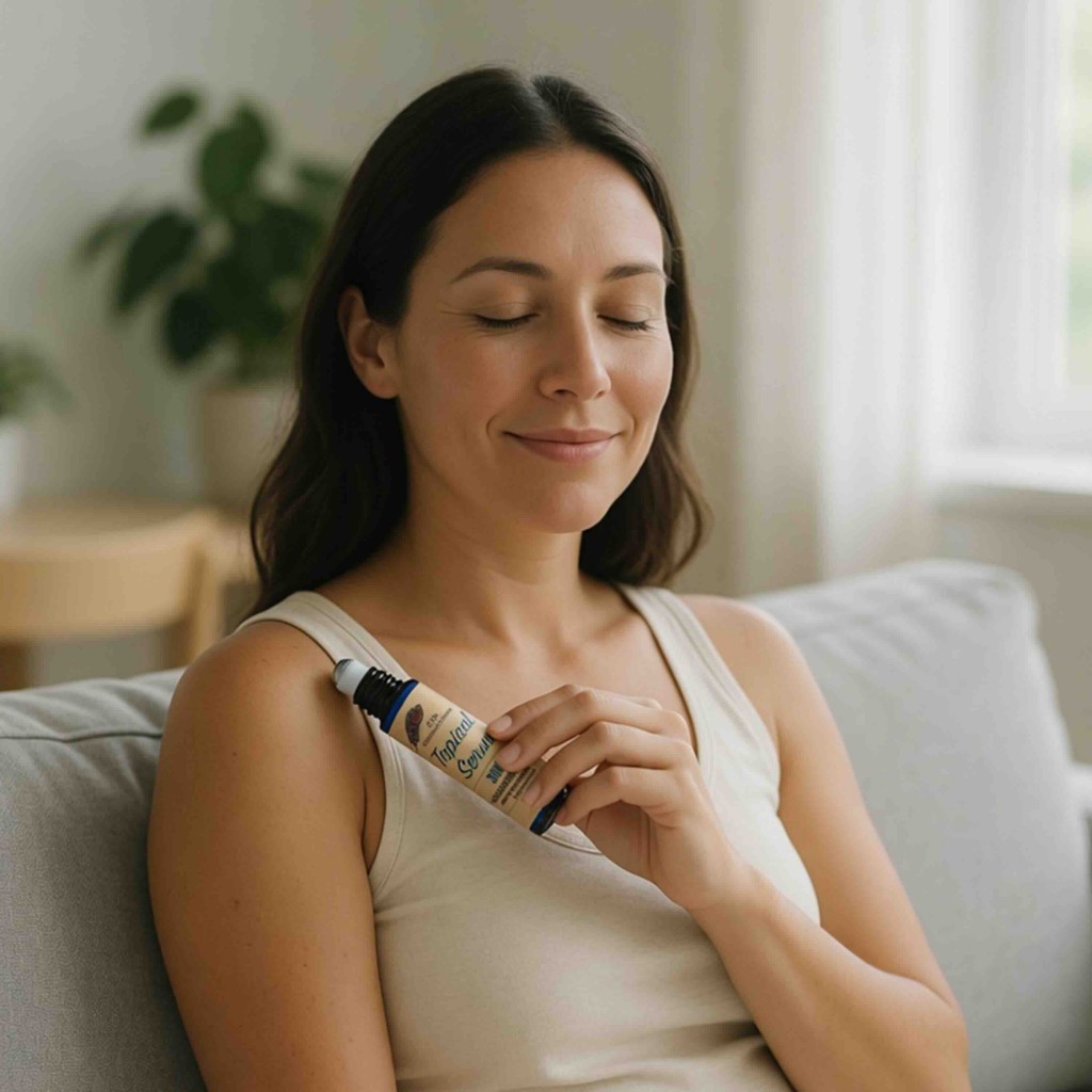 THC Free CBD Roll-On Topical Serum