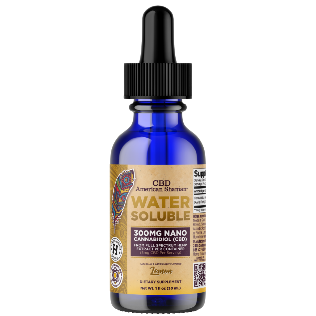Water Soluble CBD, Full Spectrum Hemp Oil (30mL)