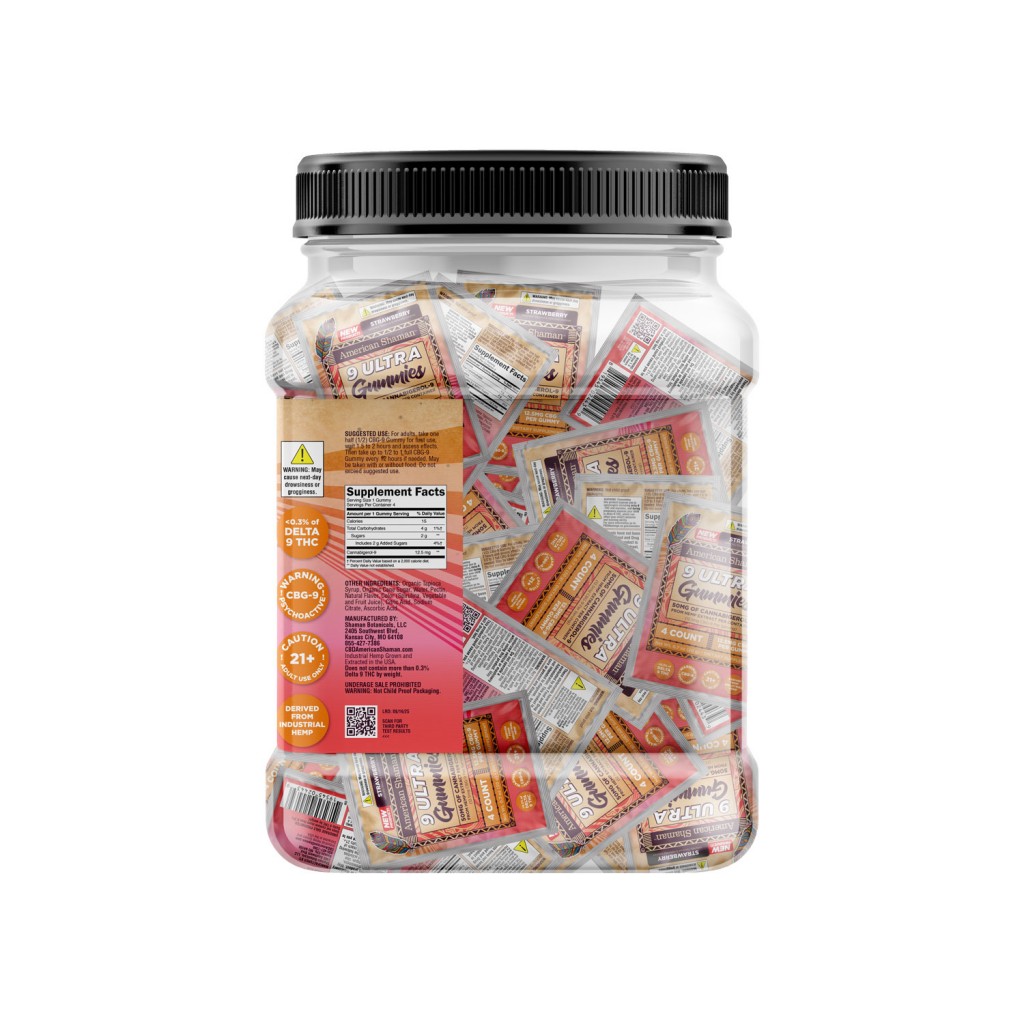 CBG 9 Gummies (Ultra 9 Gummies)