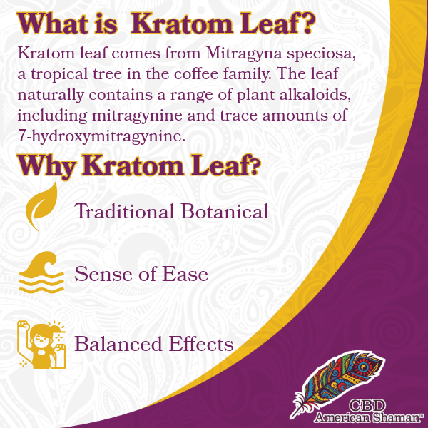 Shaman Ease - Kratom Capsules