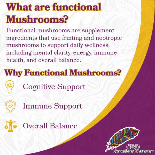 Shaman Shrooms Mushroom Capsules