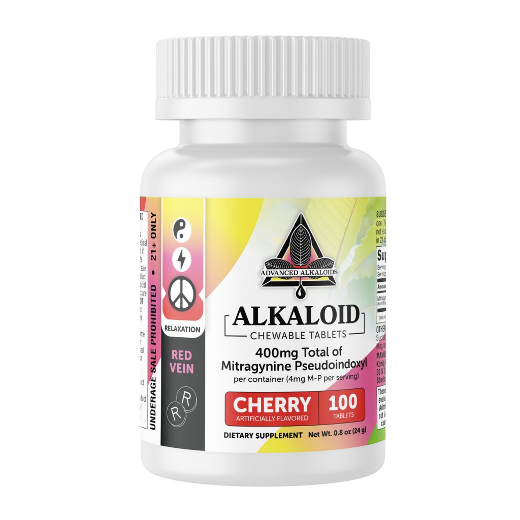 Pseudoindoxyl Chewable Tablets - Red Vein - Advanced Alkaloids