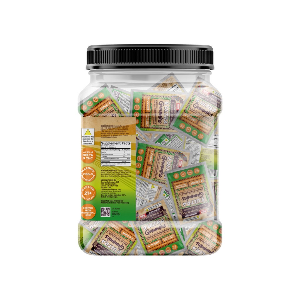 CBG 9 Gummies (Ultra 9 Gummies)