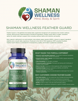 Feather Guard - One Sheet