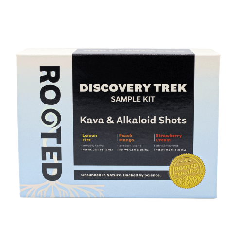 Discovery Trek - Kava + Alkaloid Shots - Rooted - Franchise Offerings