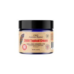 2000mg CBD Topical Cream