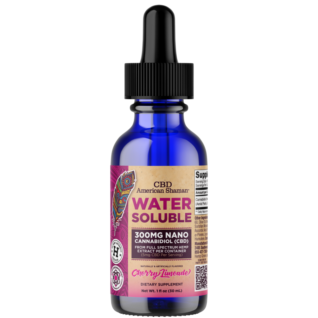Water Soluble CBD, Full Spectrum Hemp Oil (30mL)