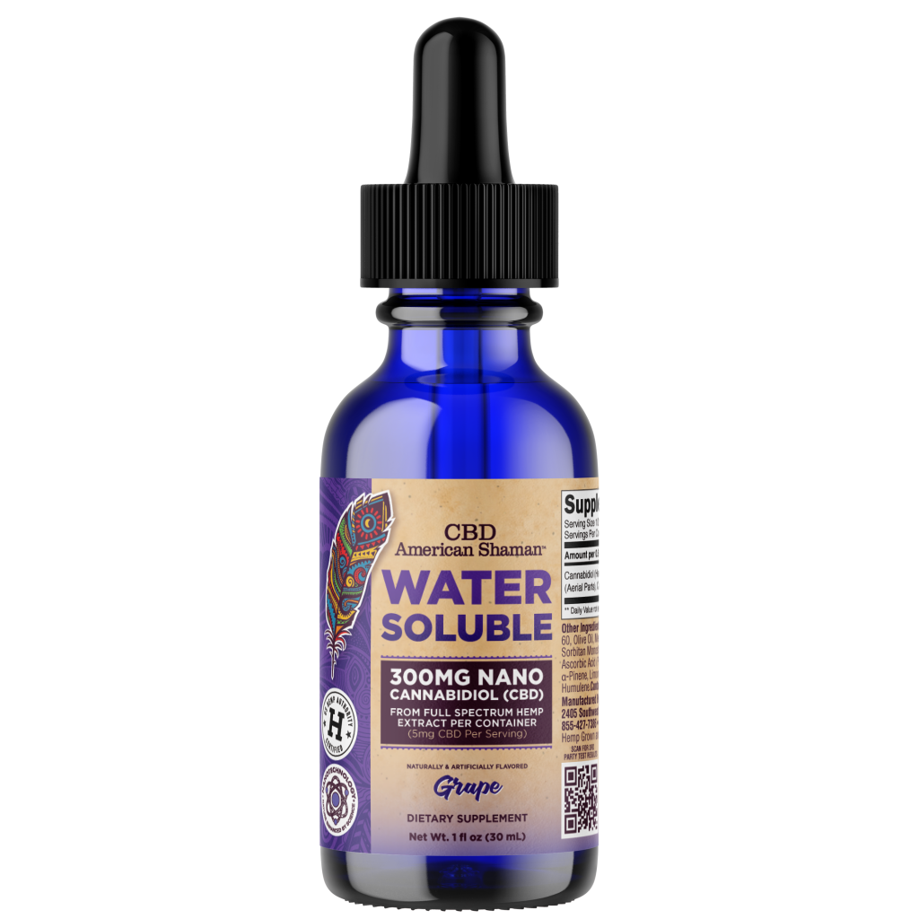 Water Soluble CBD, Full Spectrum Hemp Oil (30mL)