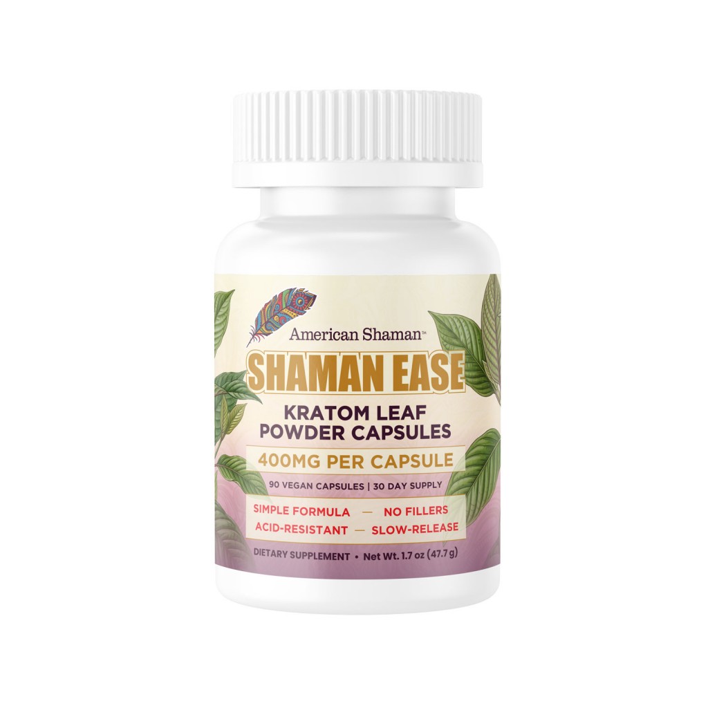 Shaman Ease - Kratom Capsules