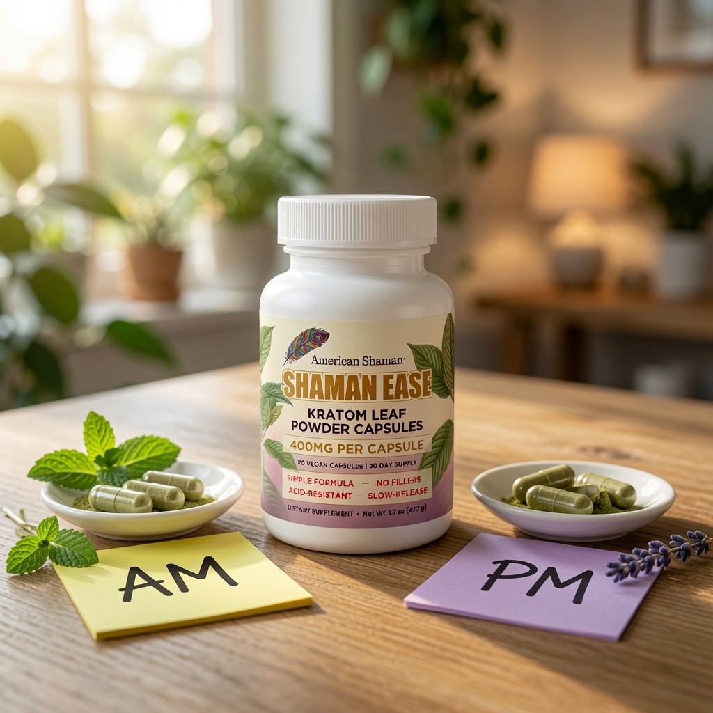 Shaman Ease - Kratom Capsules